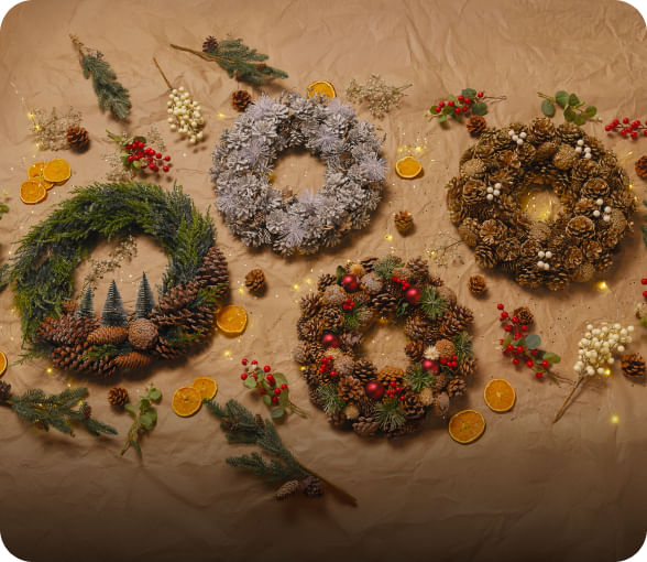 Coronas y Portavelas