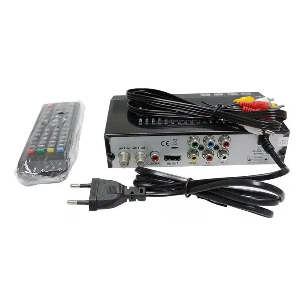 Sintonizador Decodificador Tv Digital Tdt + Antena Hd (kit)
