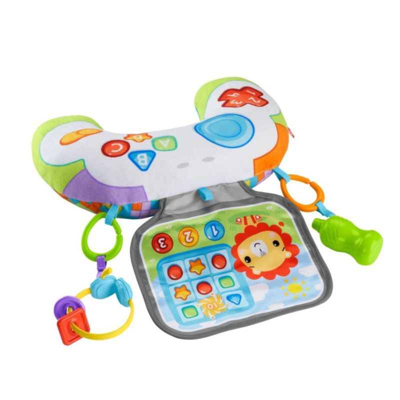 Fisher-Price DJ Buggy - Coche de juguete para bebé con luces, sonidos  musicales y canciones de aprendizaje para gatear, color rosa