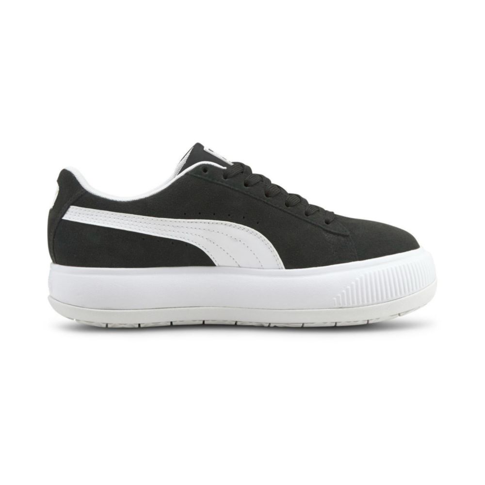 puma suede mayu negra