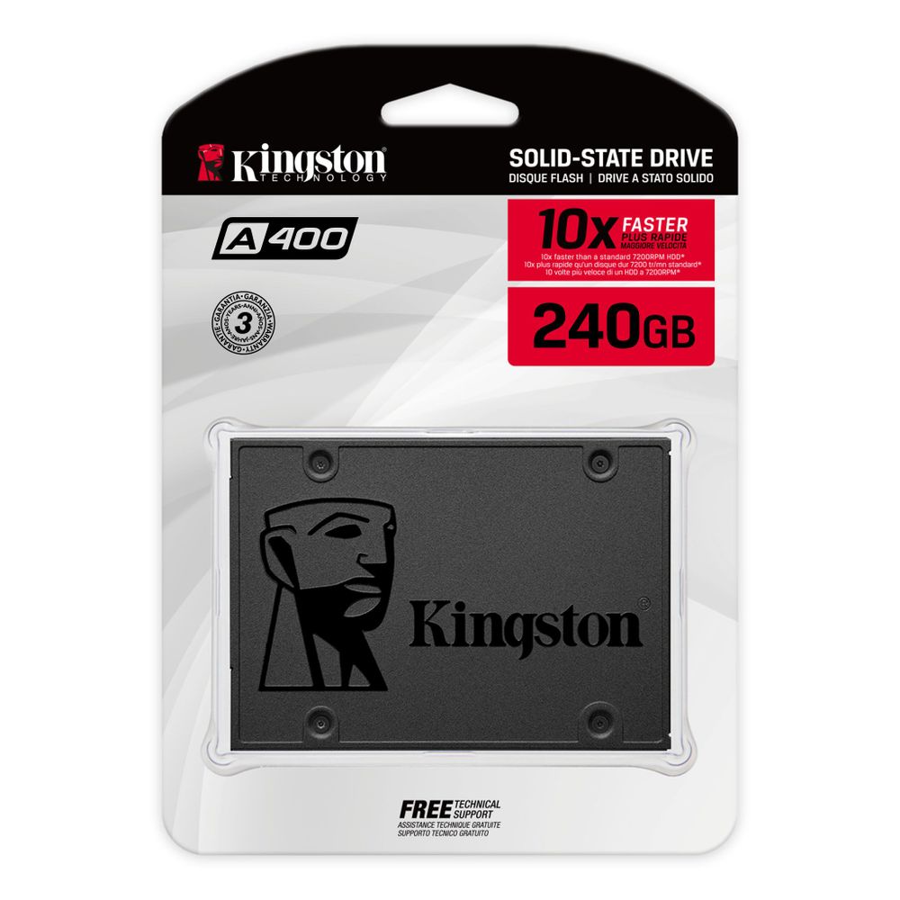 Disco Duro Sólido Kingston de 240GB 2.5"" A400