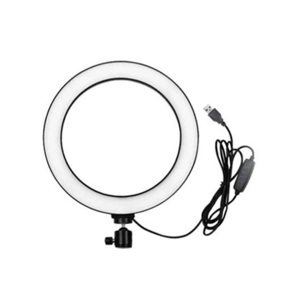 Aro de Luz Led 16 Cm para Selfies Fotos Videos