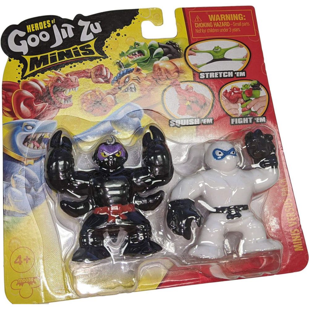 Figura Goo Jit Zu Pack De 2 Mini Héroes 2.5