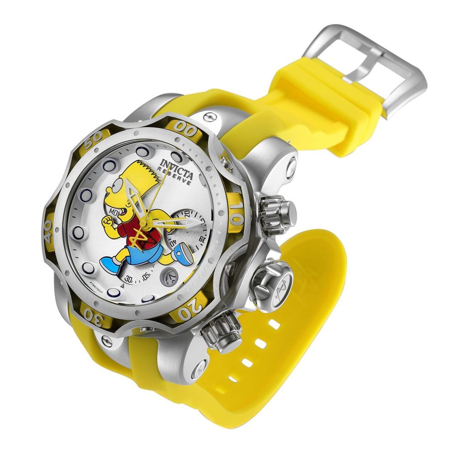 Reloj best sale invicta amarillo