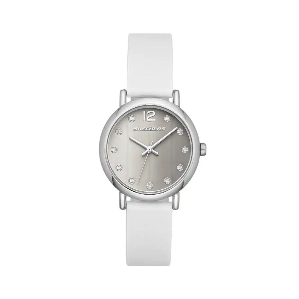 Reloj best sale skechers blanco