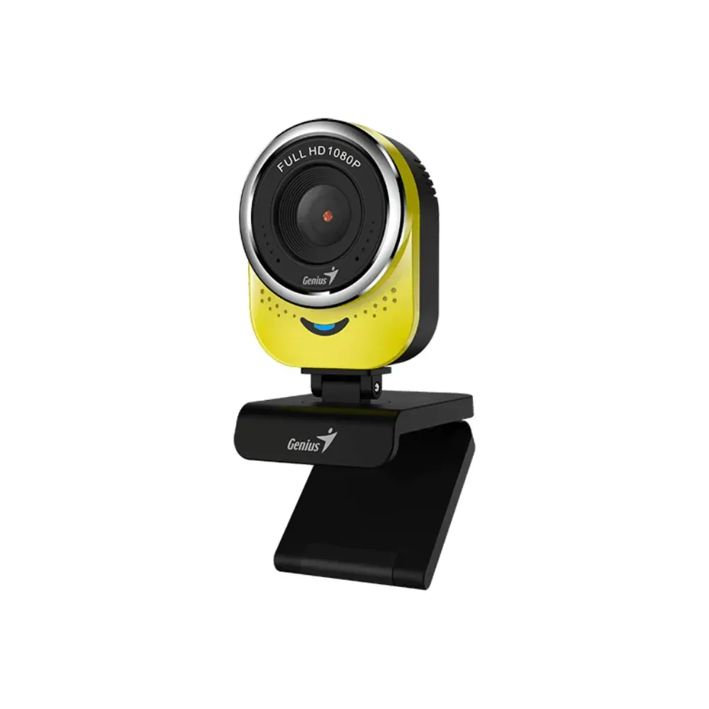 Cámara Genius Qcam 6000 FHD 1080p Usb Yellow