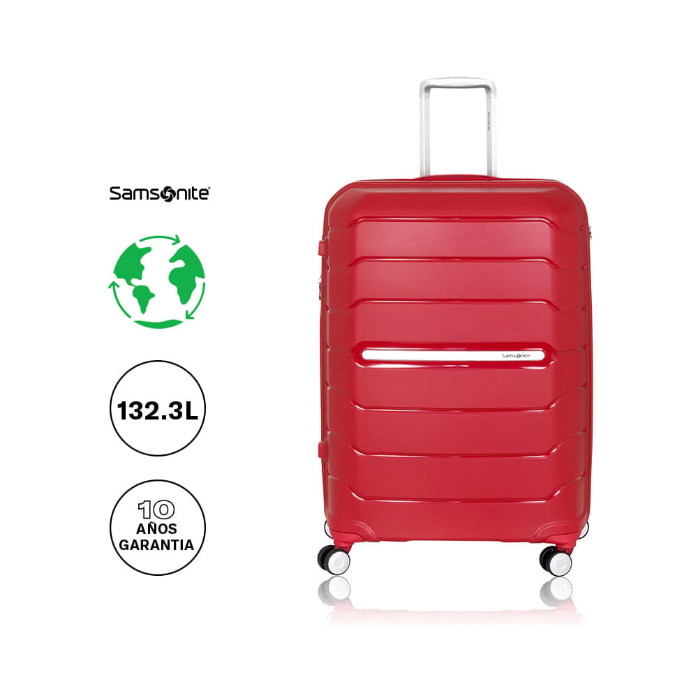 Maleta Samsonite Octolite Spinner 81/32 Exp-Rojo