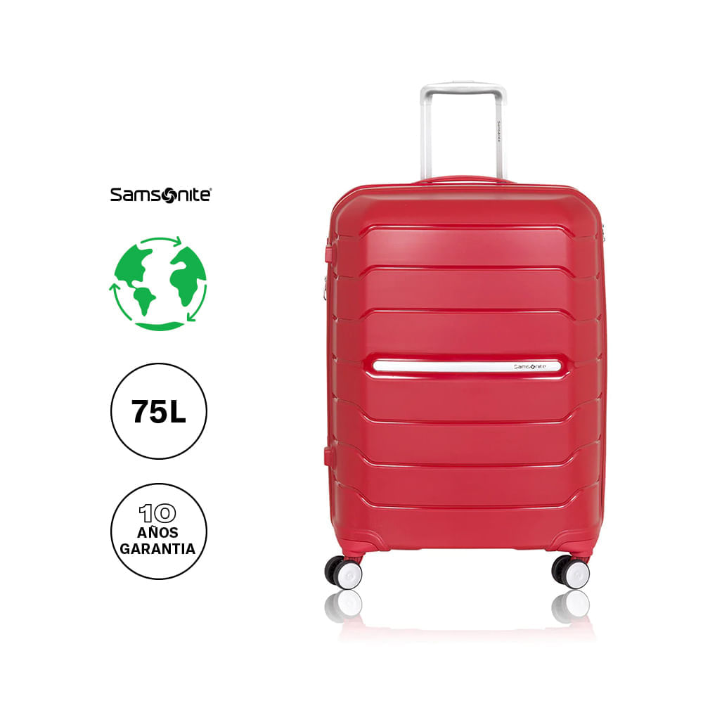 Maleta Samsonite Octolite Spinner 68/25 Exp-Rojo