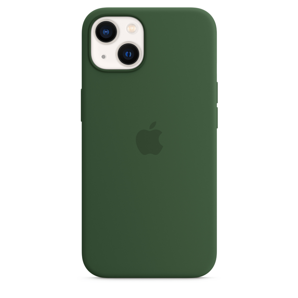Case Silicona Iphone 12 Verde Militar