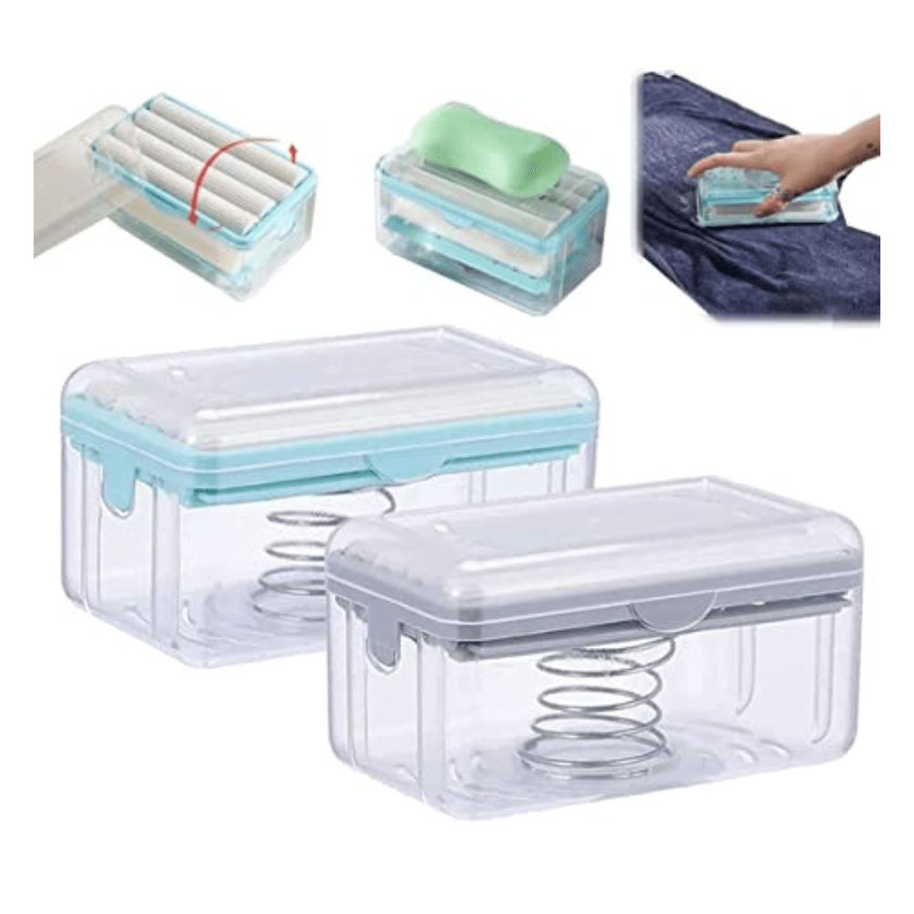 Jabonera con Rodillo 2 en 1