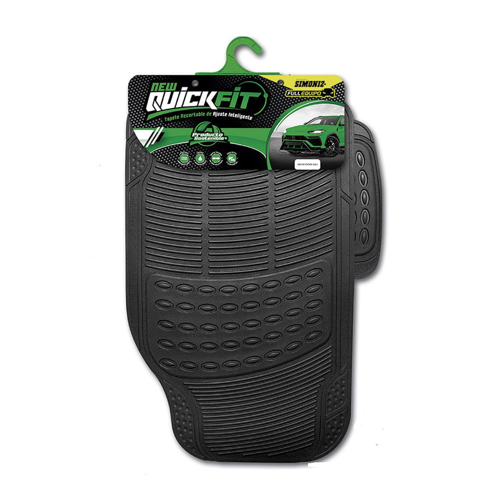 Alfombras Quick Fit PVC 3 piezas Simoniz