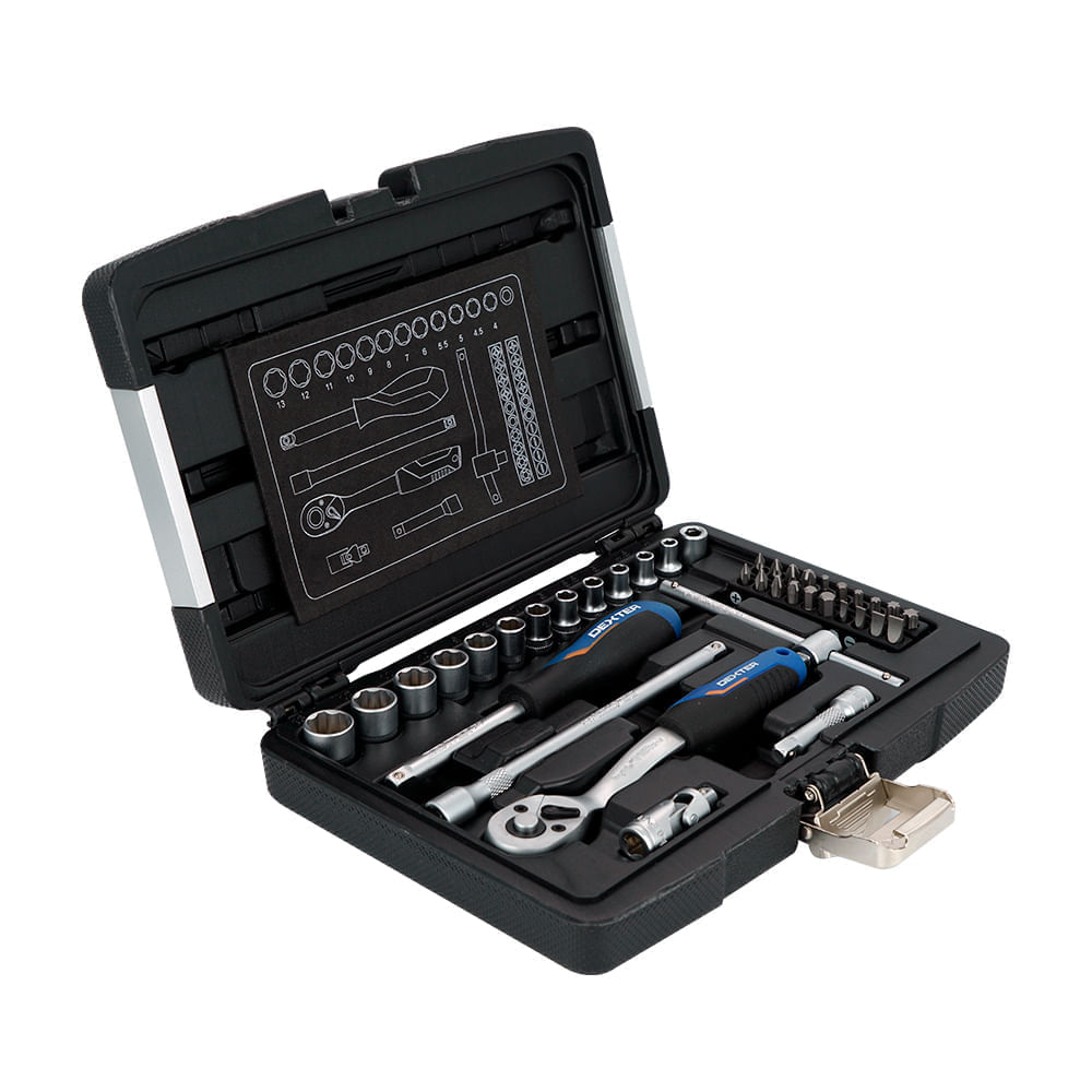 Set dados 39 piezas Dexter