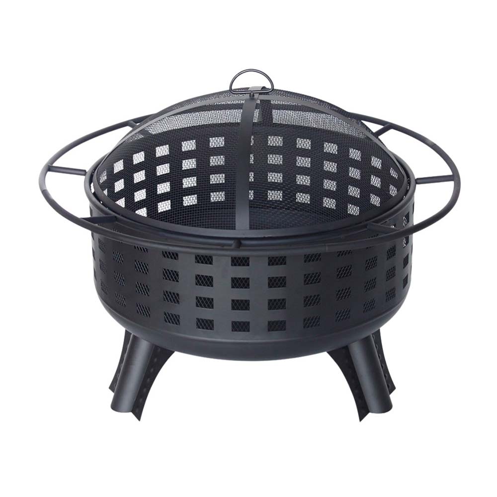 Fogatero de Leña Orange 30"" Negro