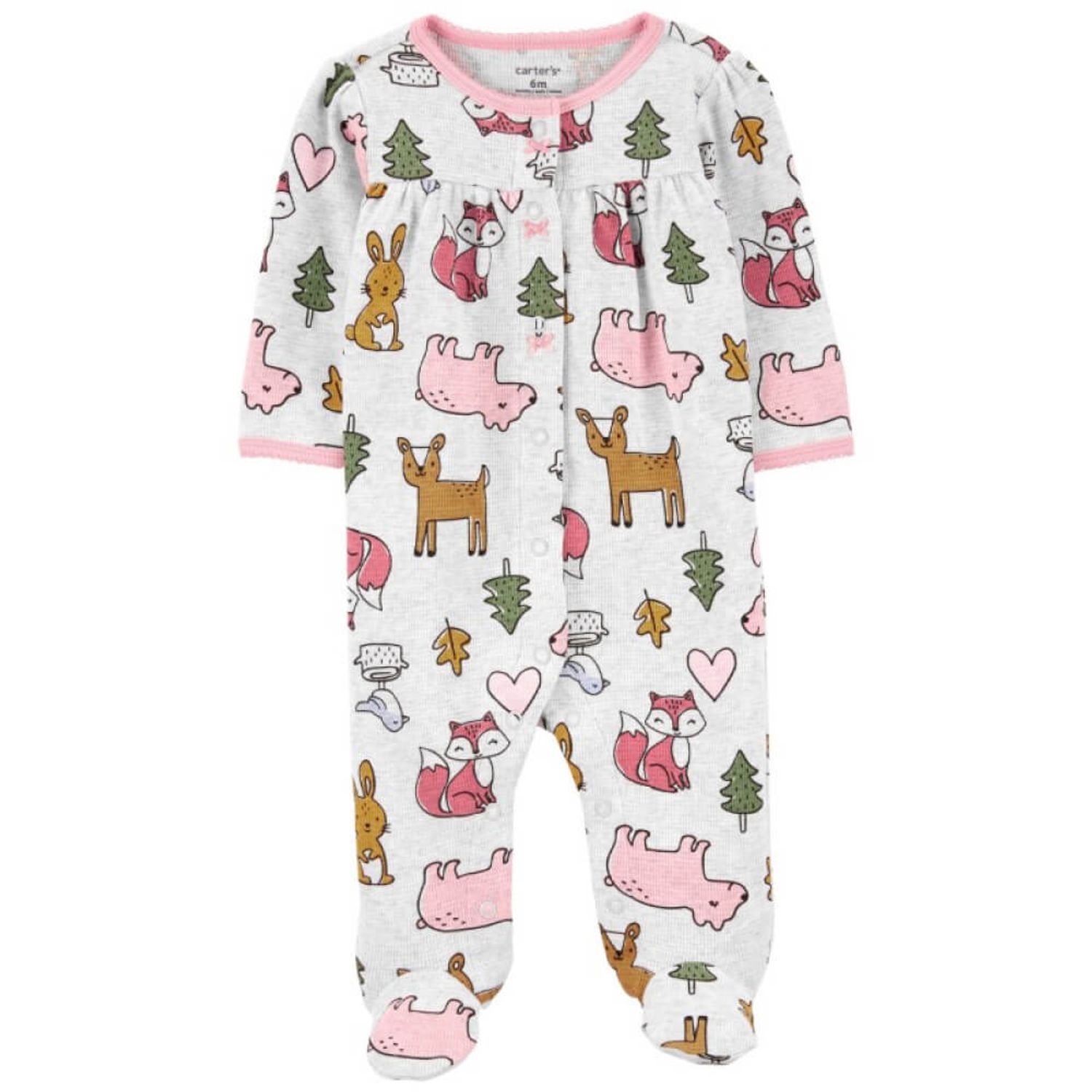 Pijama Enterizo Carter s Woodland Creatures 100 Algod n T rmico