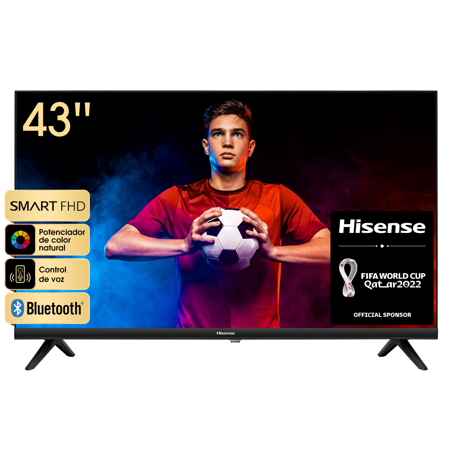 Televisor Hisense 43'' FHD HDR VIDAA 43A4H