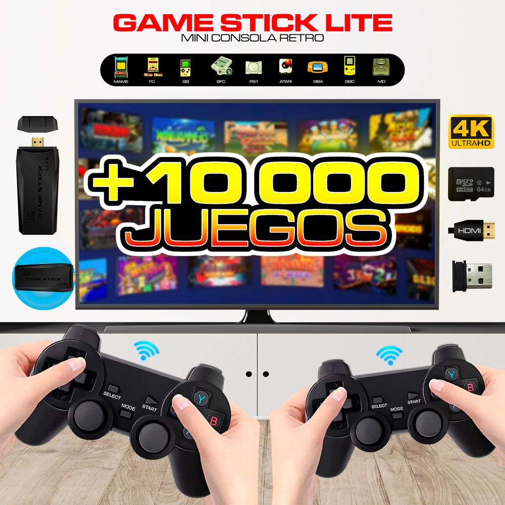 Consola PS1 Retro Stick 10,000 Games I Oechsle - Oechsle