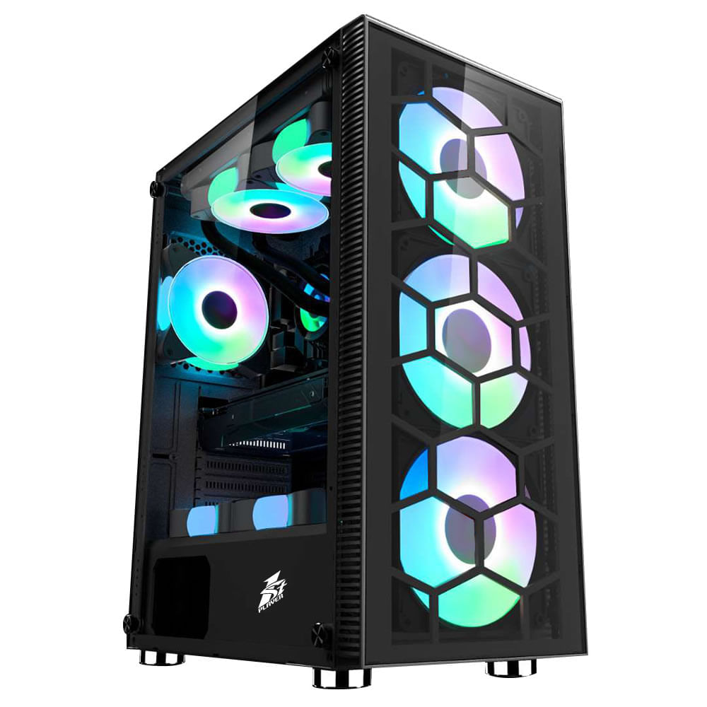 Case Gamer 1stplayer X7 G Negro