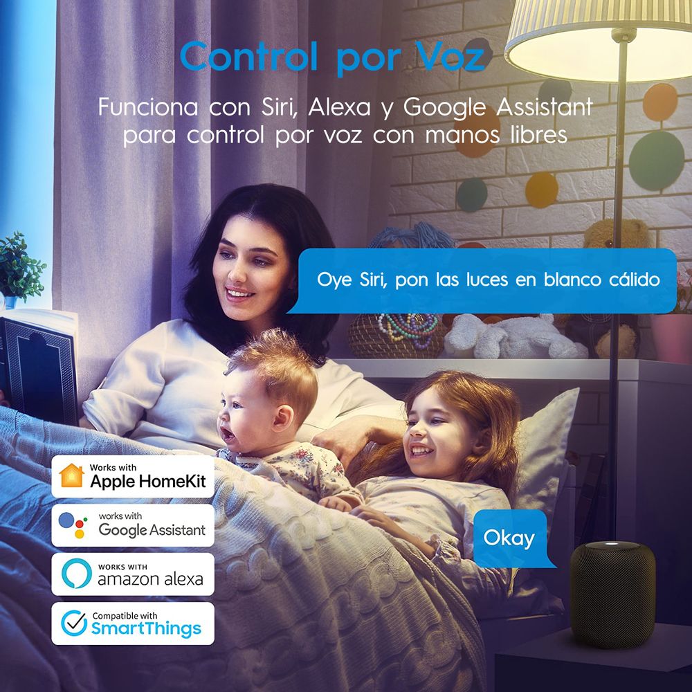 Foco Inteligente Meross Msl120 Apple Homekit