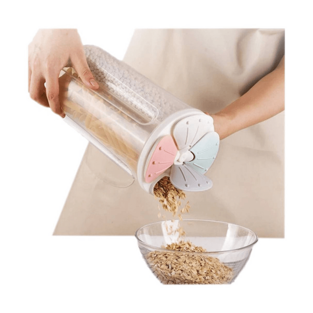 Dispensador triple para cereales SW000441 Blanco