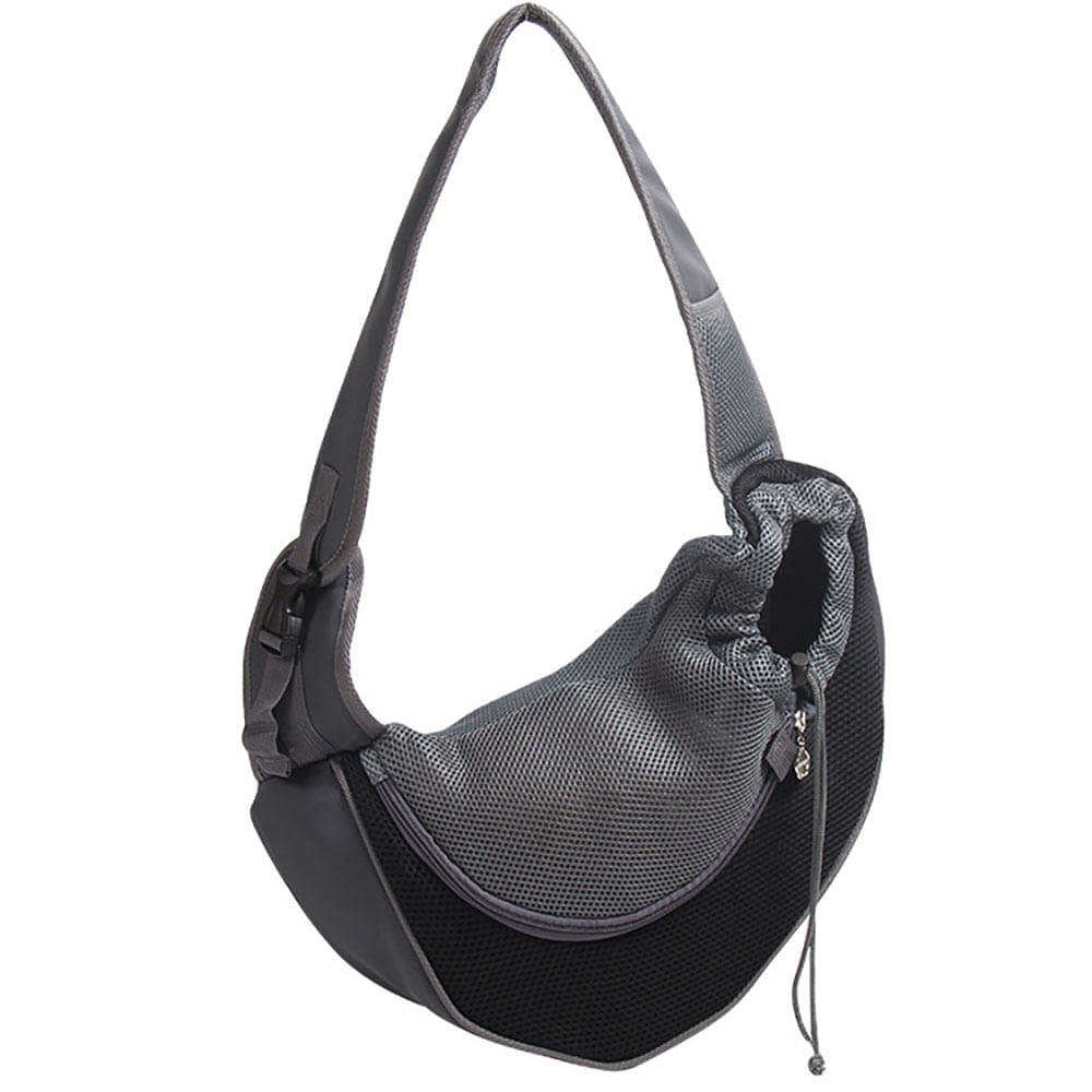 Morral Portable para Mascotas Negro