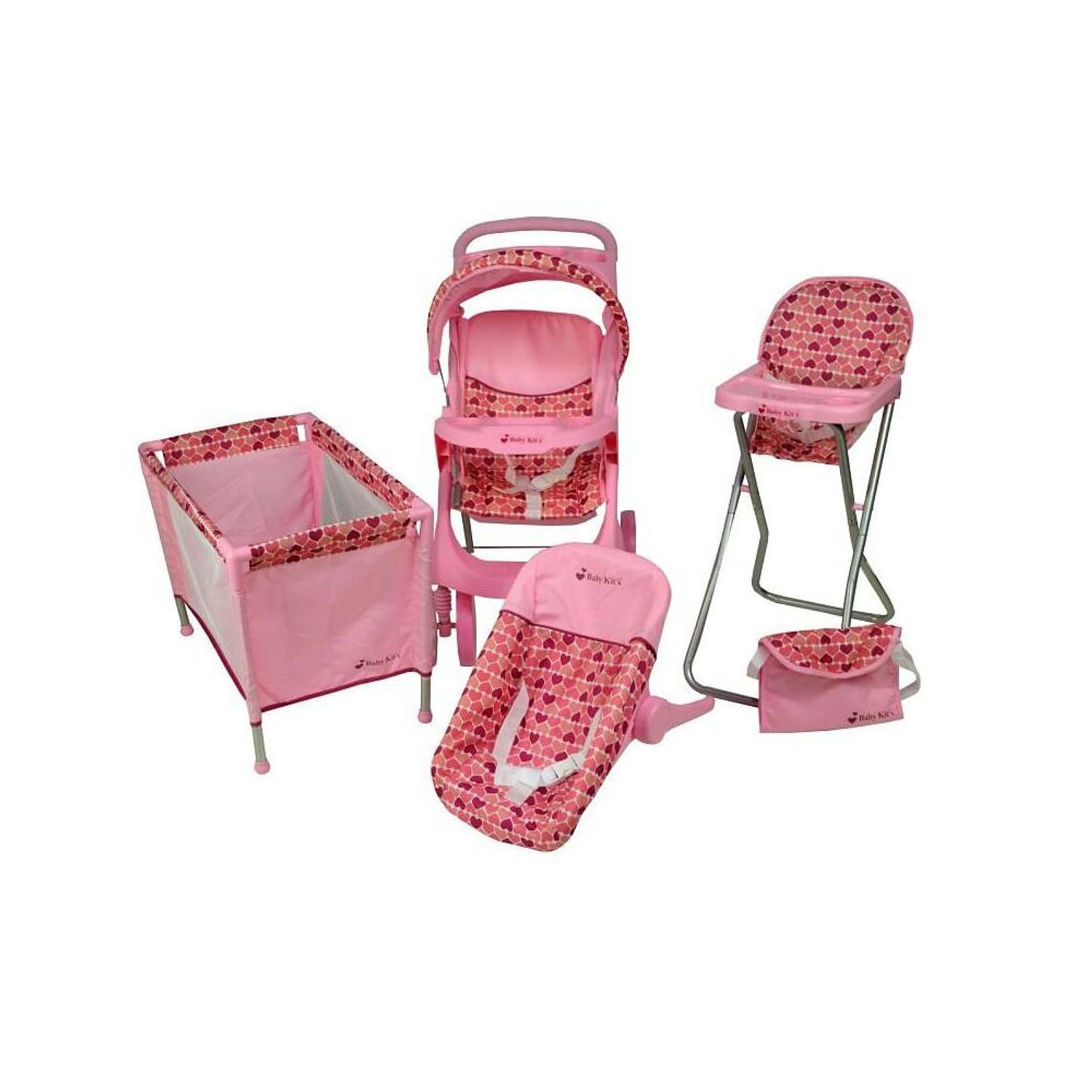 Set de Muñeca Baby Kits Maxi Doll Rosa Oechsle Oechsle