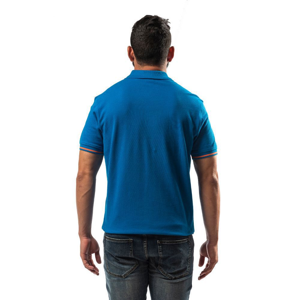 polo camisero azul