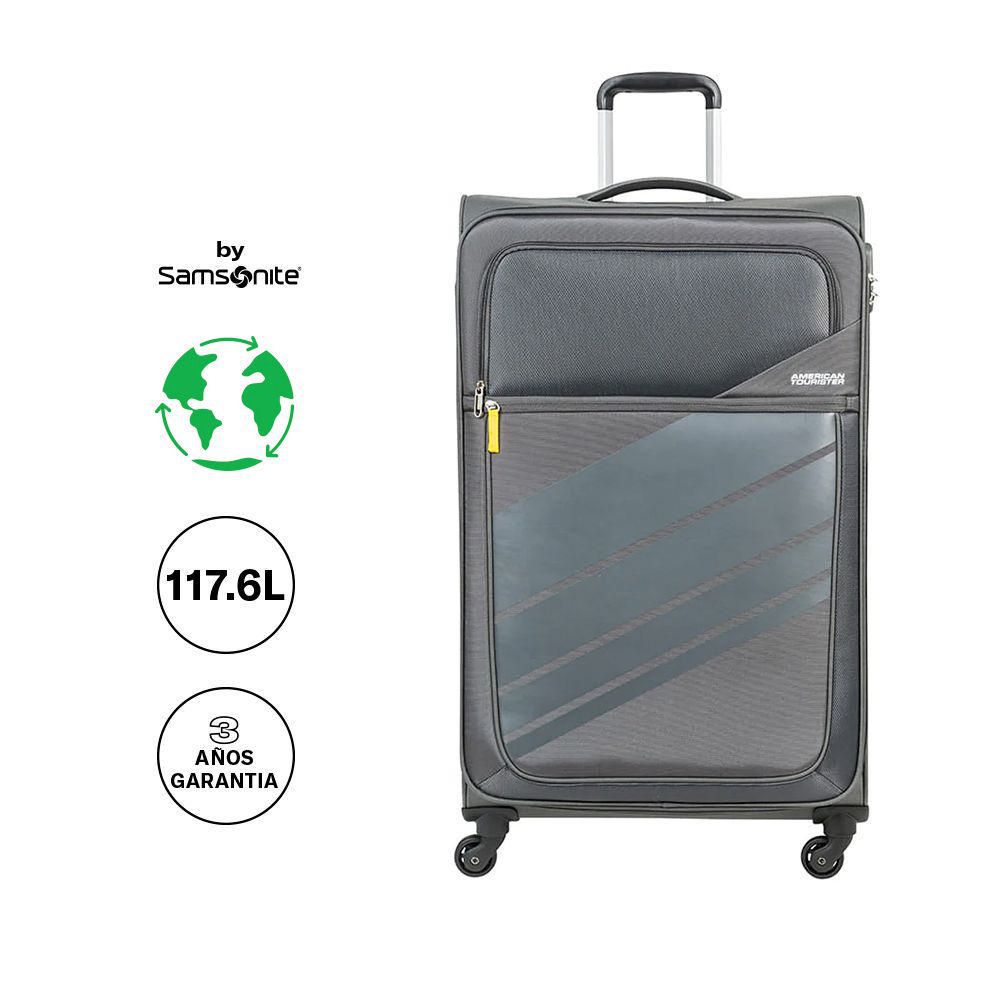 Maleta American Tourister Stirling Light Spinner M Gris