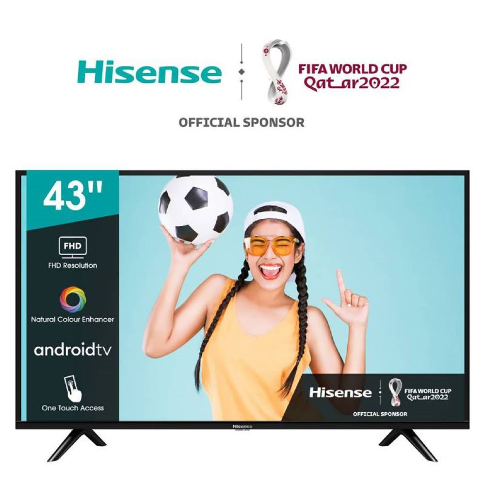 Televisor Hisense Led 43" Full HD Android Smart Tv 43E5610FS