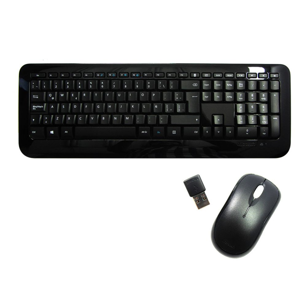 Combo Teclado Teclado Y Mouse Inalambrico Microsoft Kit Teclado