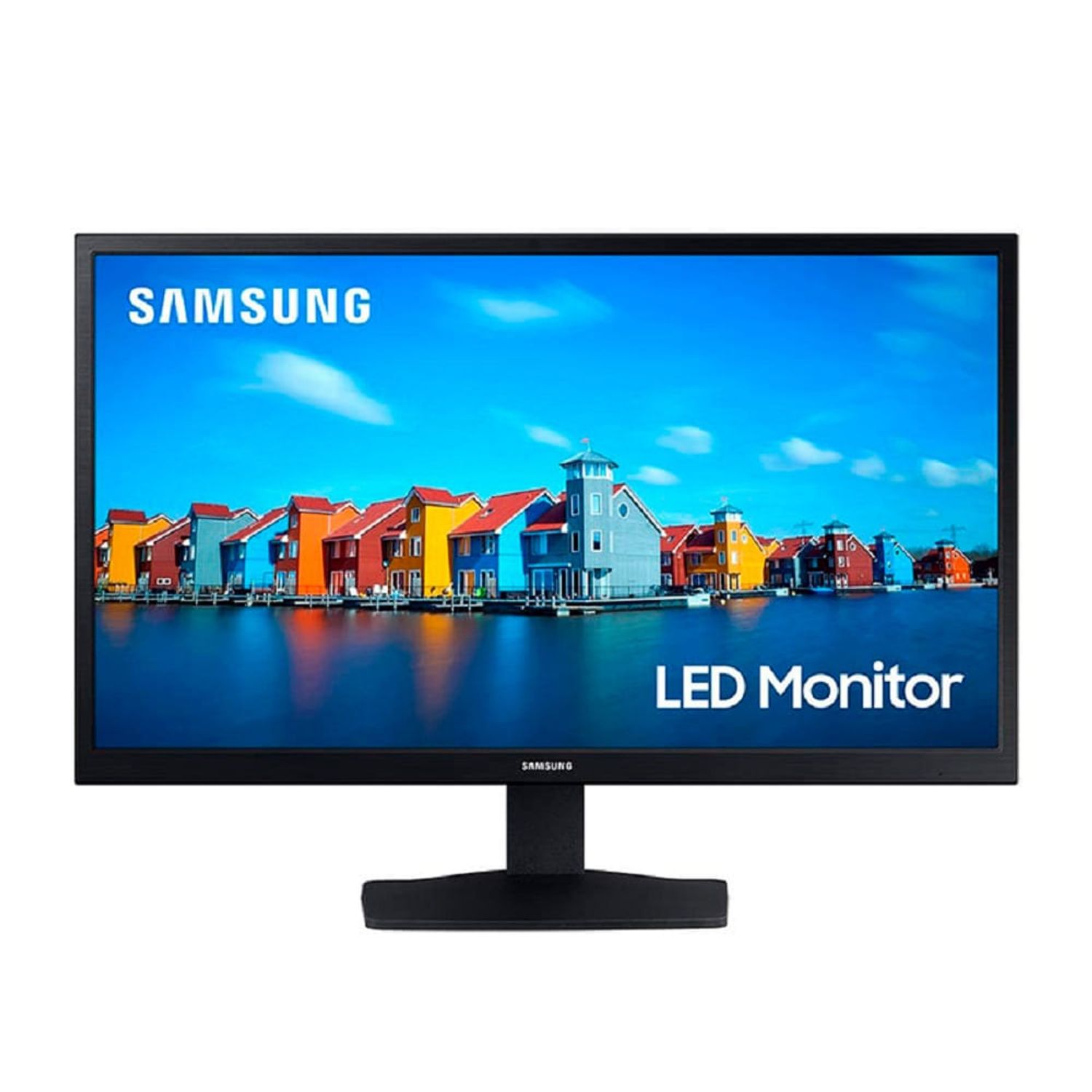 Monitor Samsung Flat LED 19 Pulgadas LS19A330NH TN 1366 x 768 VGA HDMI  Negro Oferta