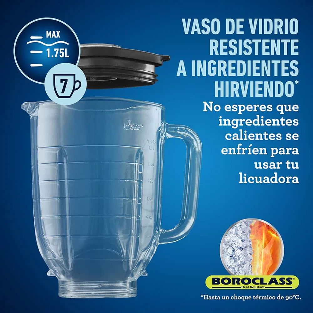 Licuadora Vaso Plástico 1.5L 350W Raf 