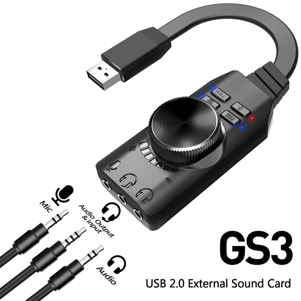 Tarjeta de sonido externa Tomtop V8361-1 Blanco | Oechsle - Oechsle