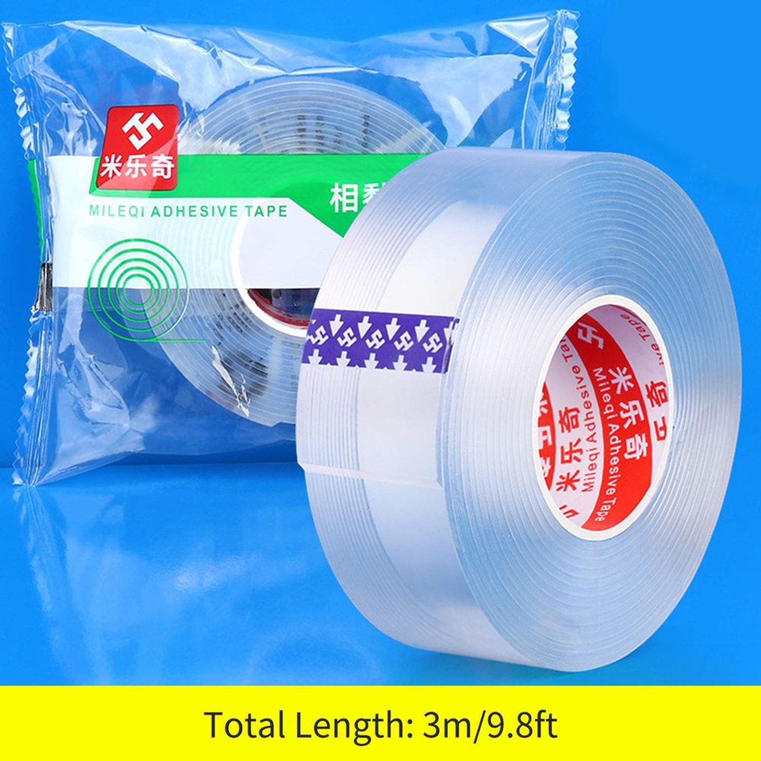 Nano tape - cintas doble faz transparentes 3cm 1mm de 3metros