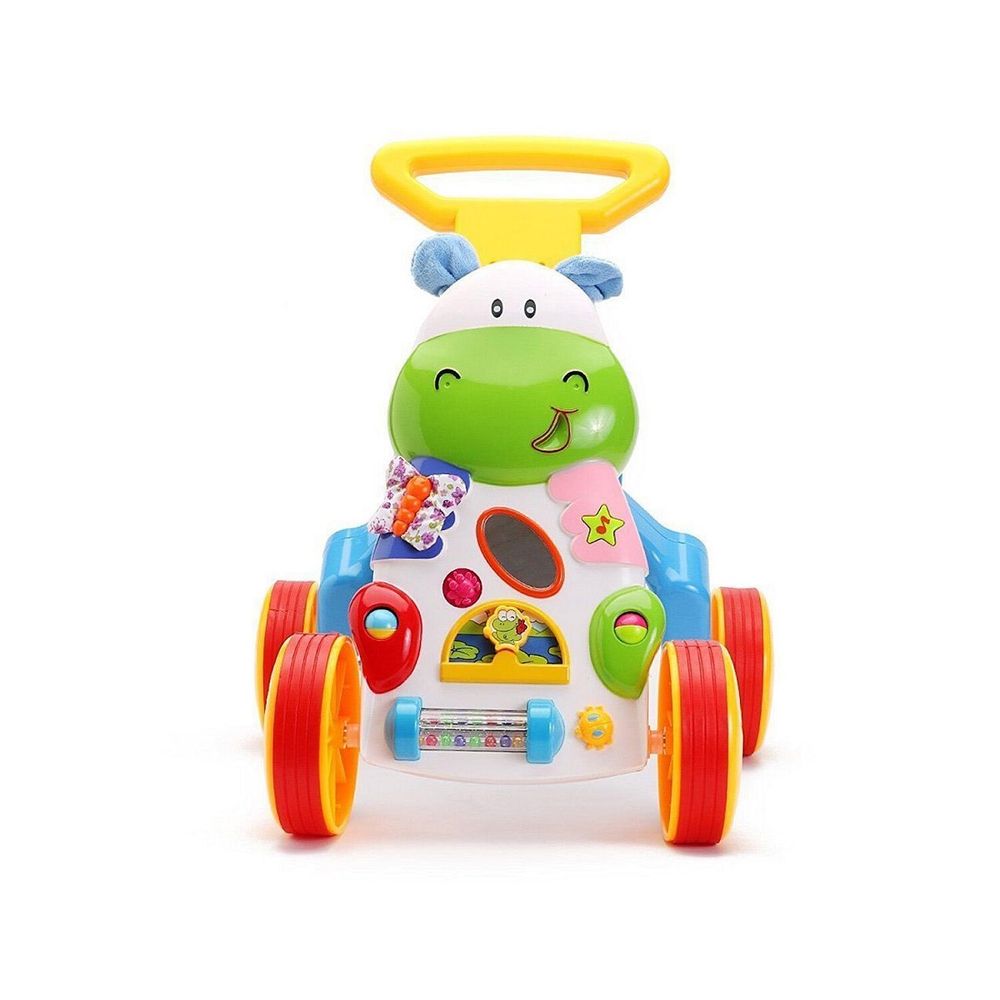 Ripley - ANDADOR PARA BEBE MUSICAL INTERACTIVO OSITO VERDE