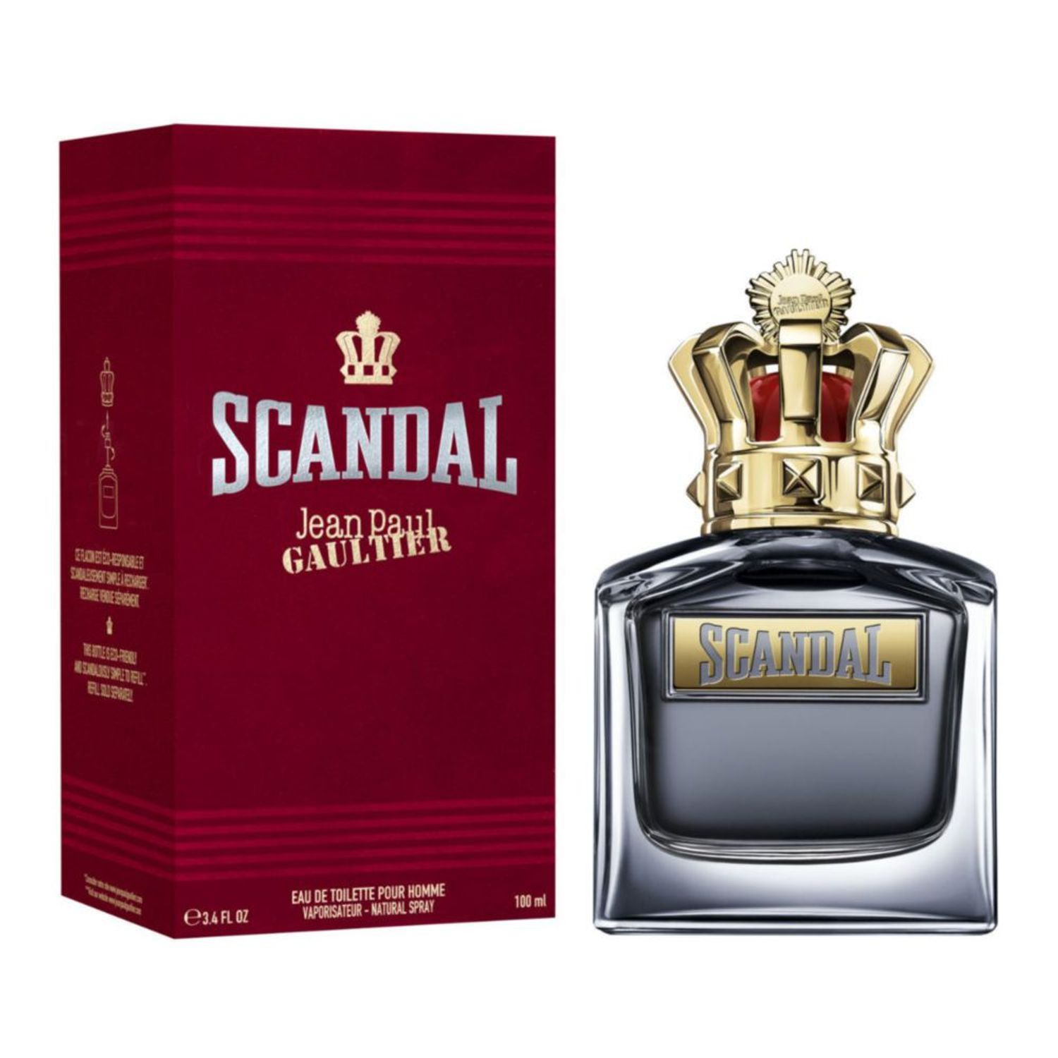 Perfume Para Hombre Jean Paul Gaultier Scandal Pour Homme 100 Ml Edt