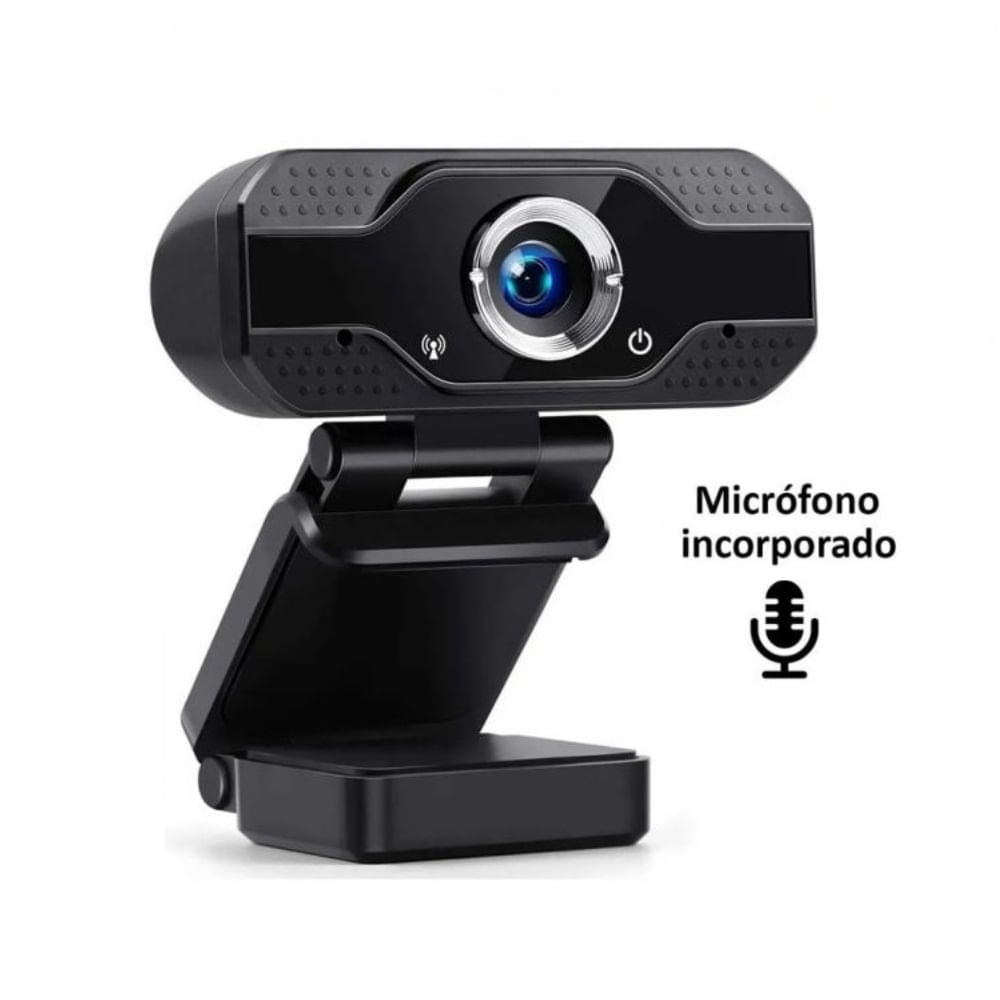 Camara Web Full HD 1080P con Doble Microfono para Pc y Laptop