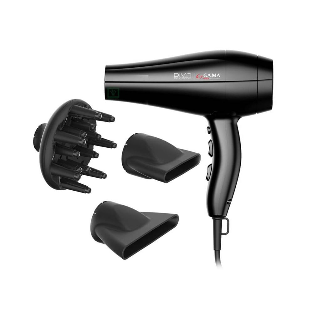 Secadora de Cabello Profesional Ceramic Gama Diva 2300 Watts