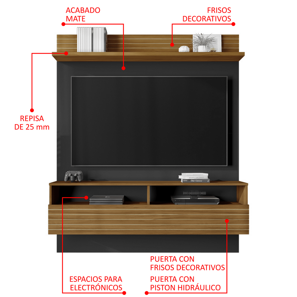 Mueble TV Denver roble medio