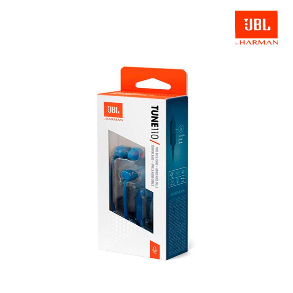 Audifono JBL Tune 110 - Azul