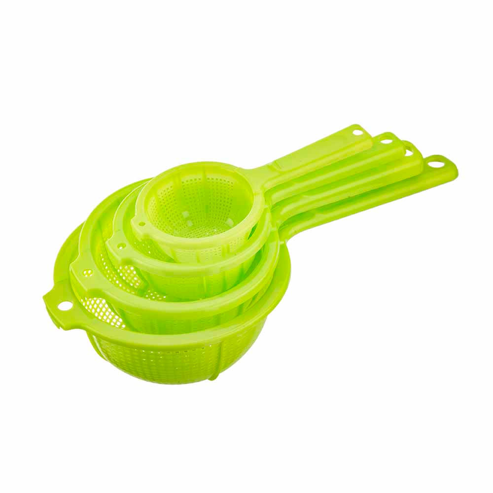 Set de Coladores Delicia REY 4un