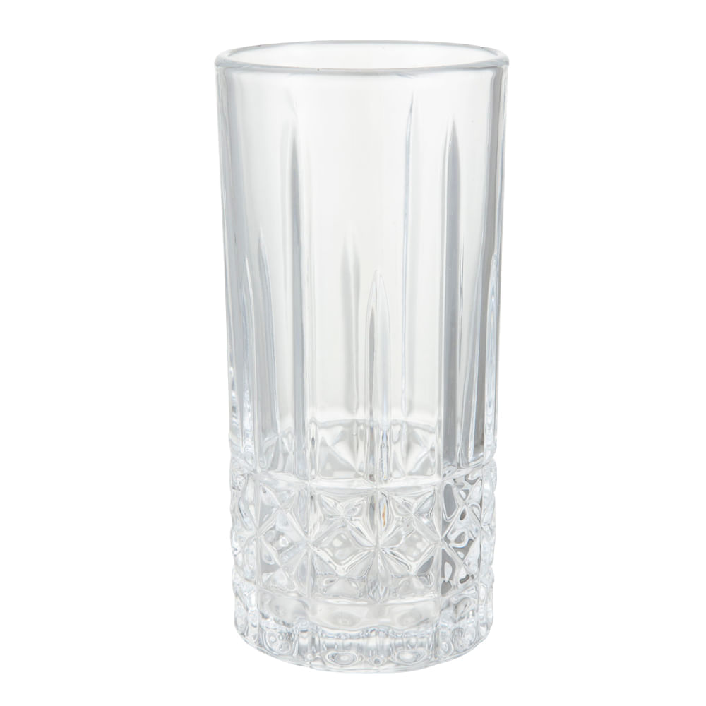 Vaso Alto VIVA HOME Textura Transparente