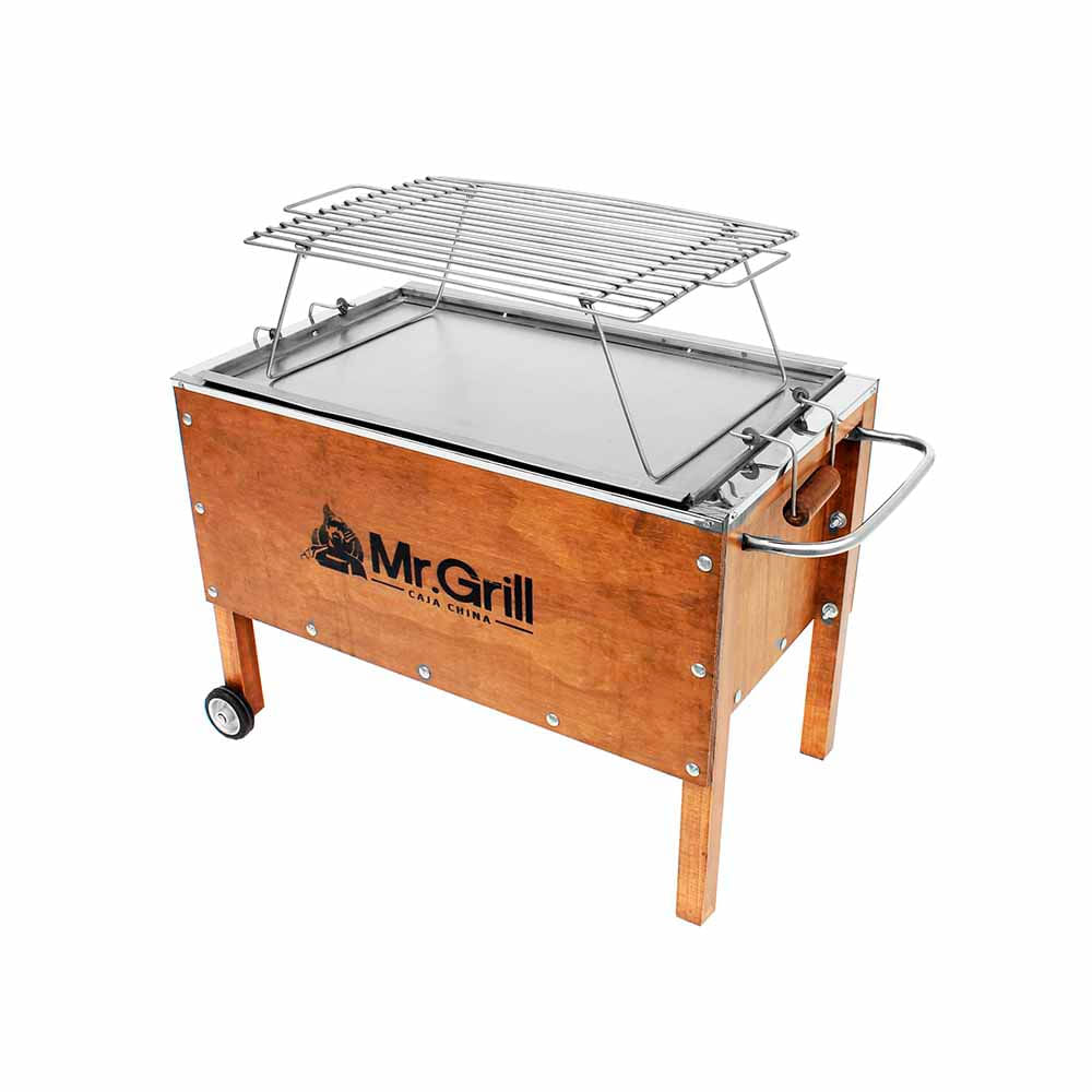 Caja China Chica con Parrilla MR. GRILL + Funda