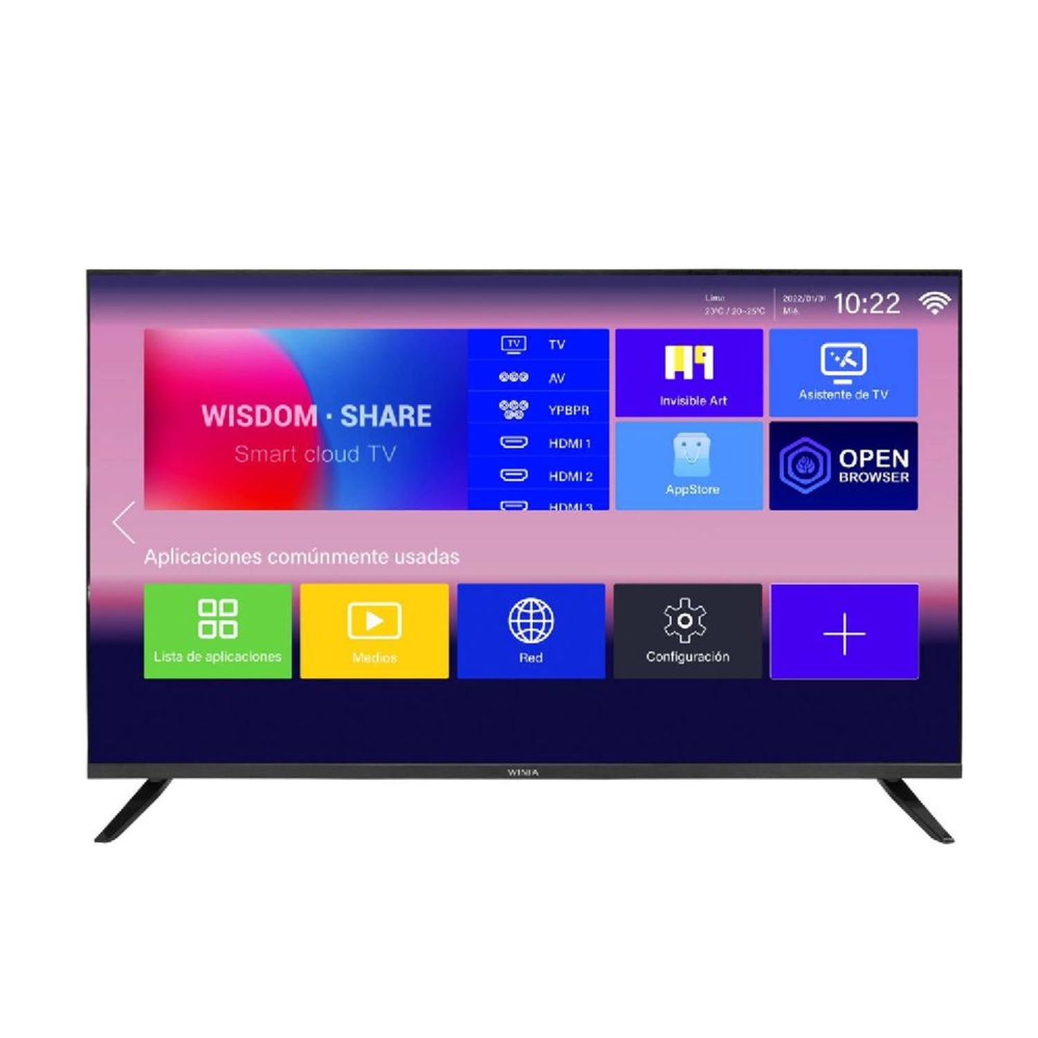 Televisor LED 4K UHD Smart TV 43" Android Winia U43B900BQS Oechsle