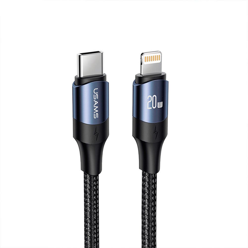 Cable Celular iPhone a Type-C 20W PD 2m U71 Negro