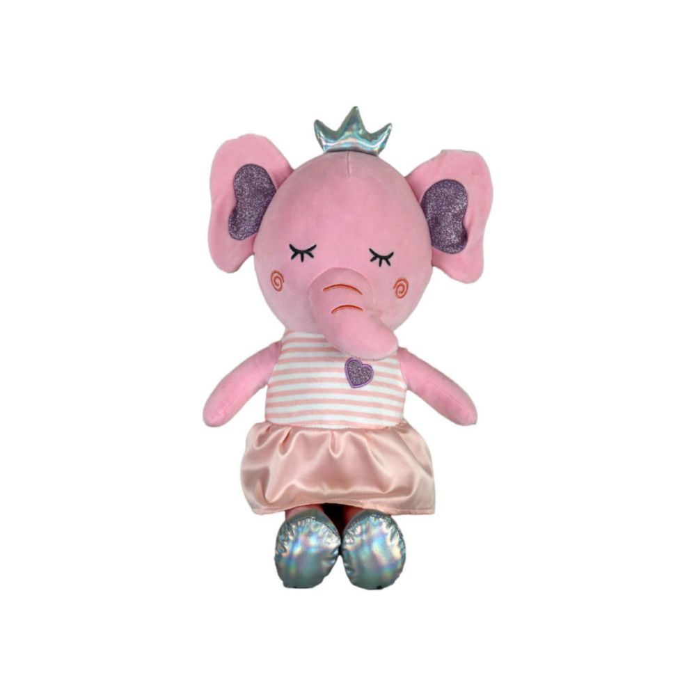 Peluche Elefante Rosado 50cm Pk1053