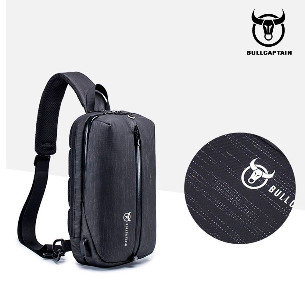 Morral Pechera Impermeable Azul Moda Caballeros