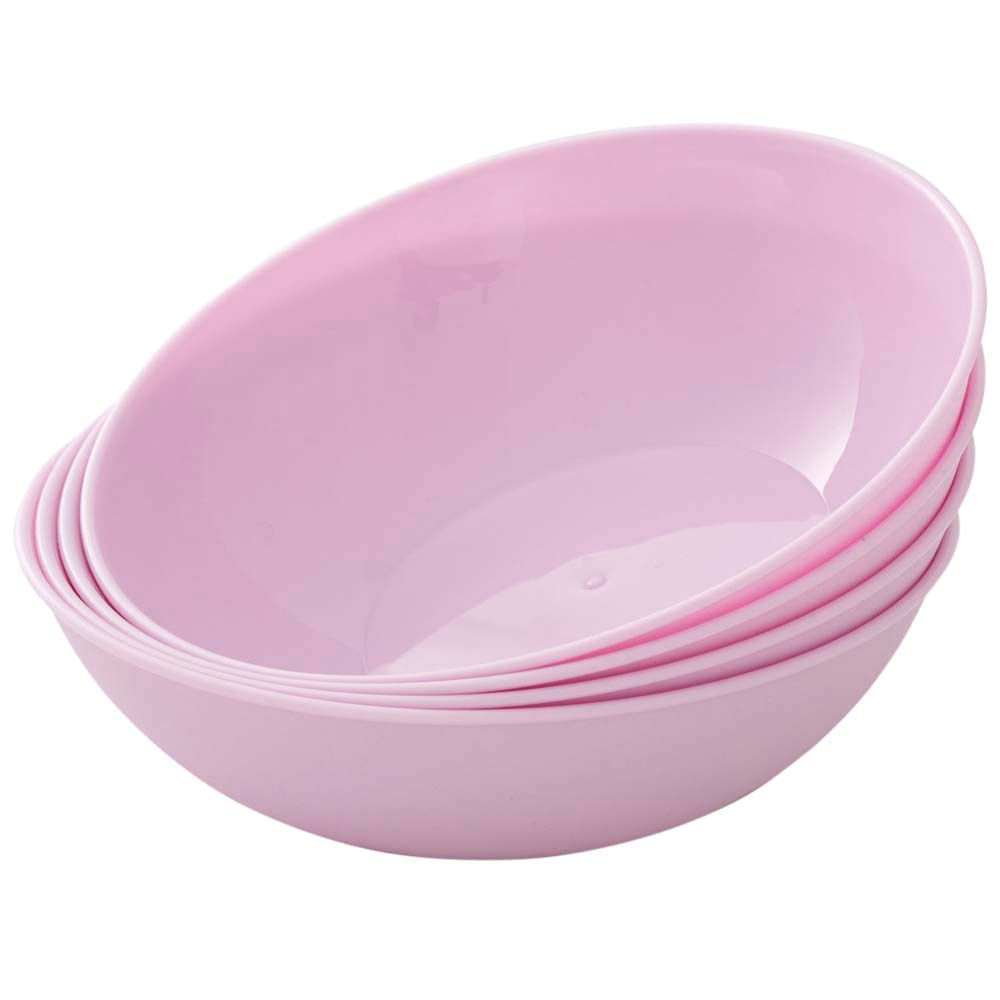 Set de Bowl VIVA HOME Plásticos Colores Paquete 4un (Modelos Aleatorios