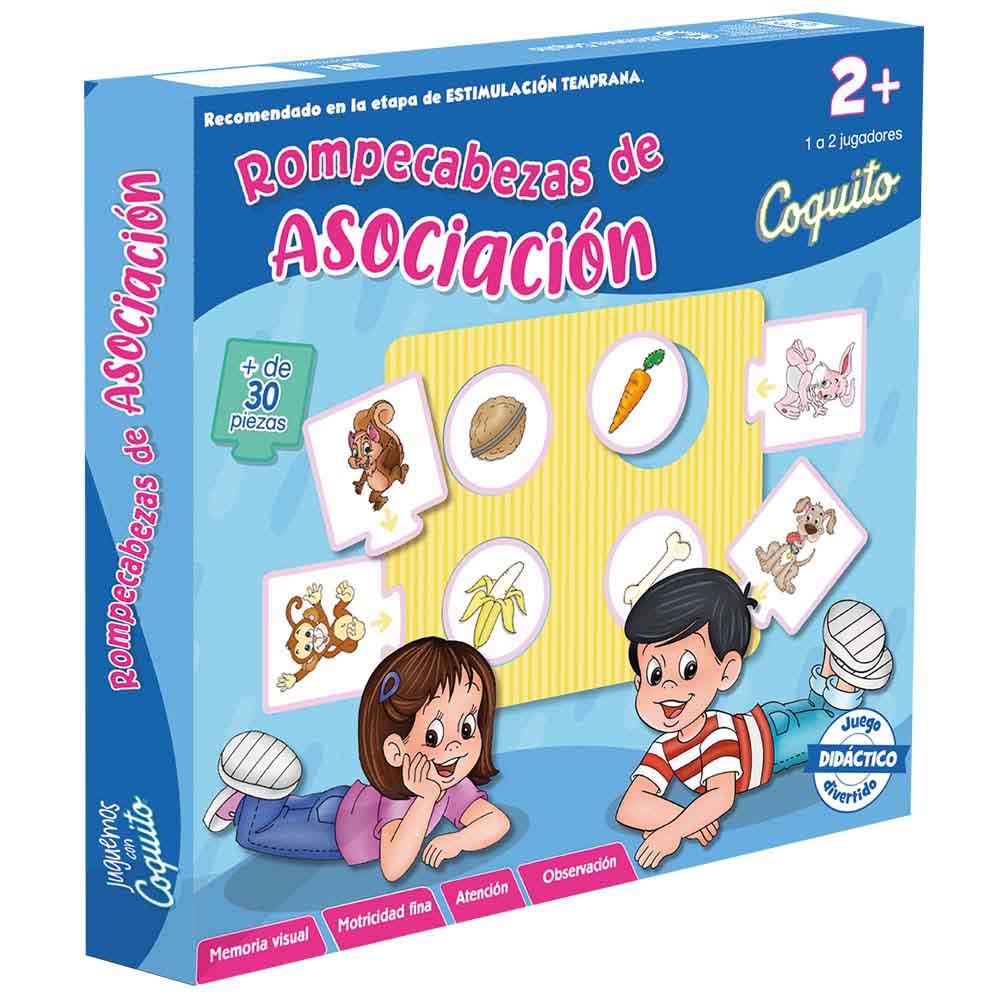 Libro COQUITO Rompecabezas de Asociación