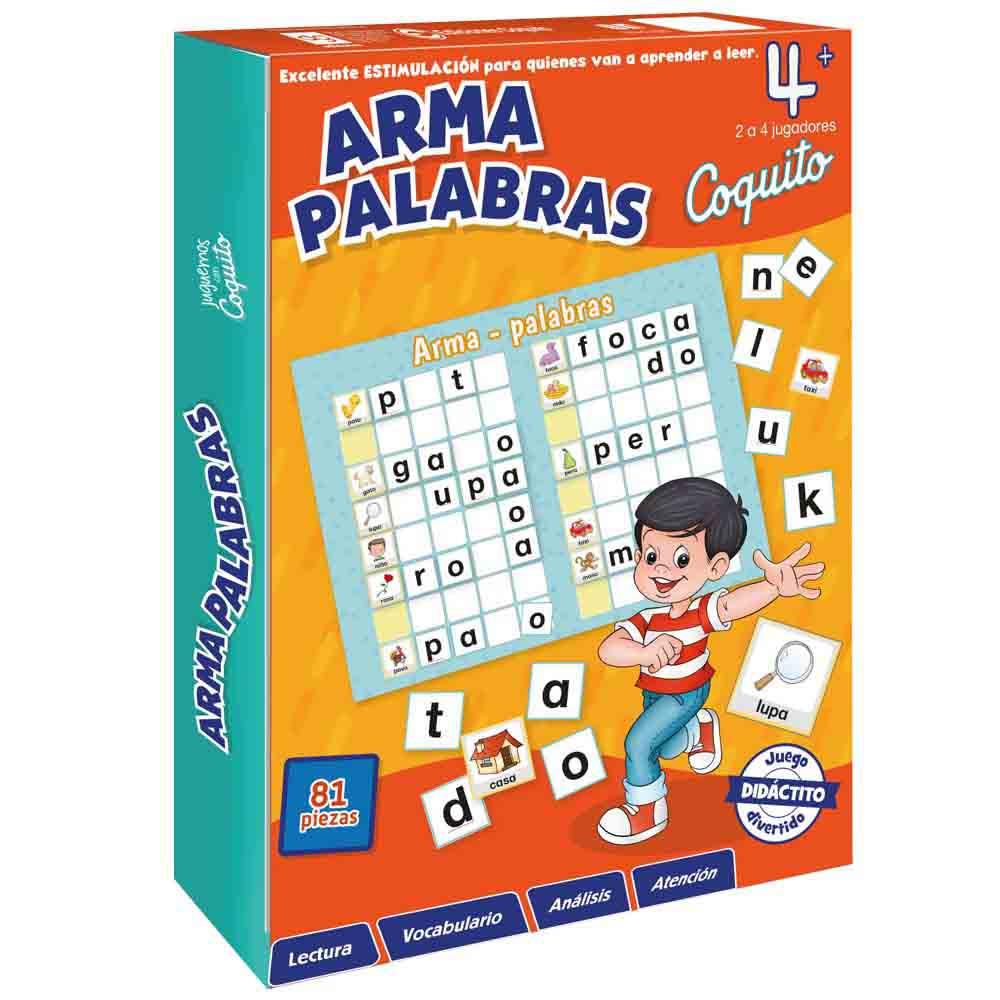 Libro COQUITO Juego Arma Palabras