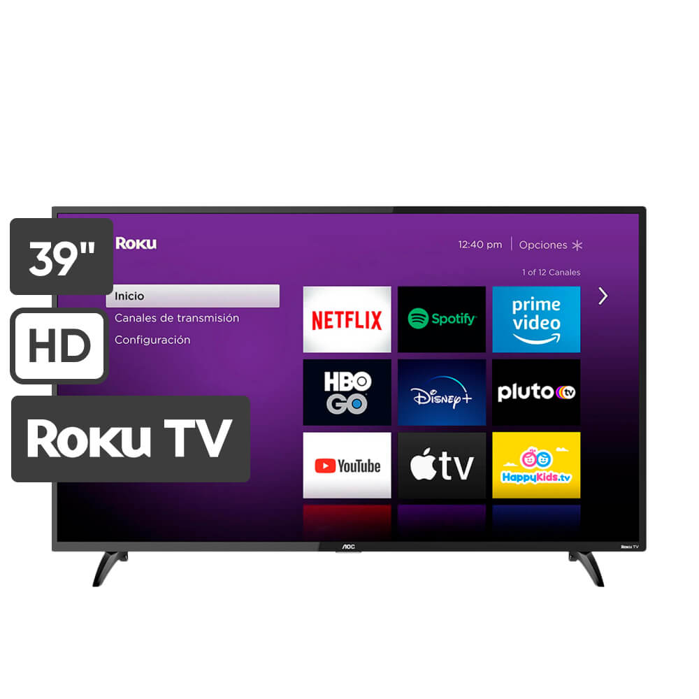 Televisor AOC LED 39'' HD Smart TV 39S5195